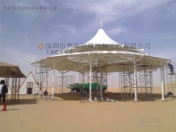 休閑拉膜亭,戶外休閑拉膜亭設計施工,蘭州有專業(yè)的休閑拉膜亭公司嗎?